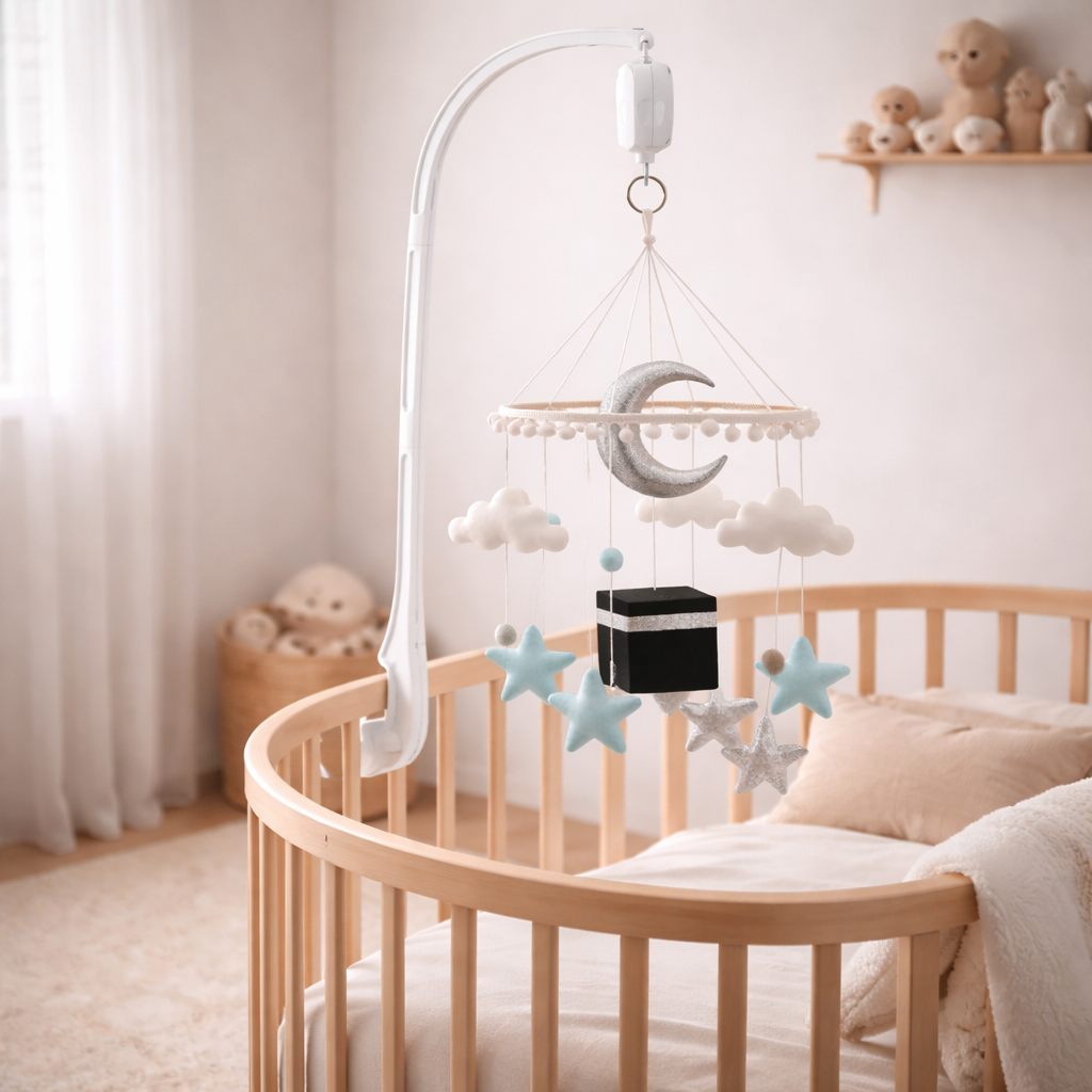 Mobile Musical Bébé – Inspiration Kaaba