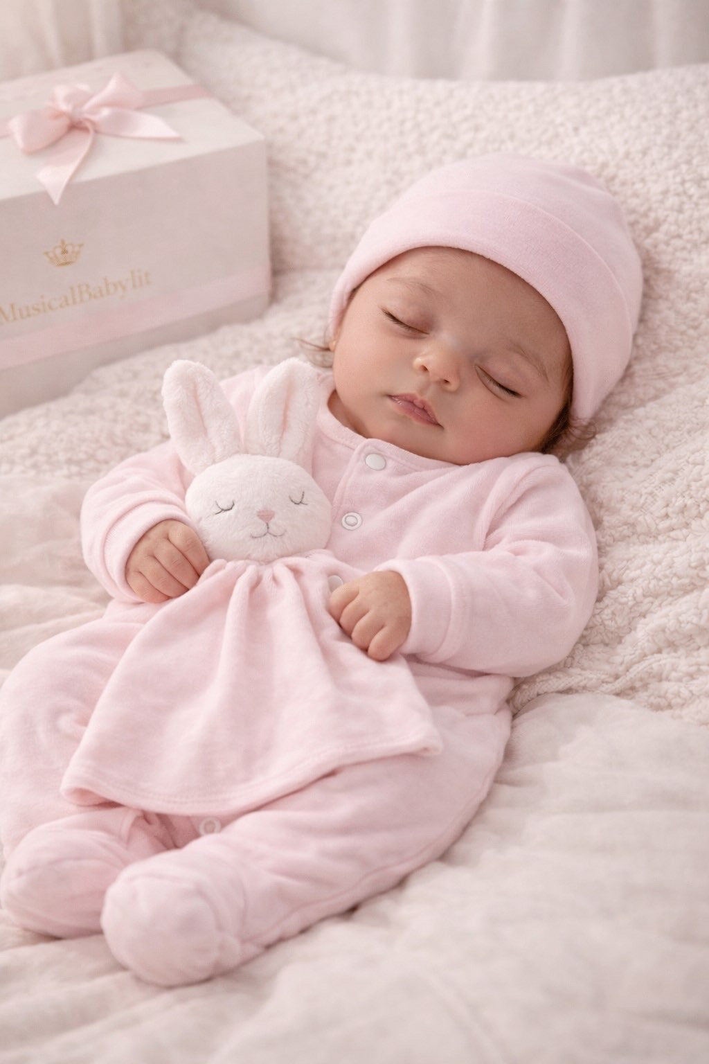 Coffret naissance essentiel rose