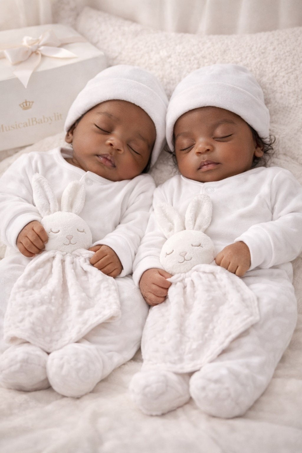 Collection naissance précieuse blanc